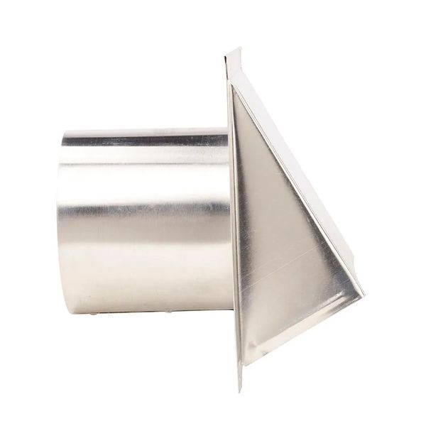 Master Flow 6 in. Round Wall Vent with Screen and Damper - 12WVA6SD - Pack of 6