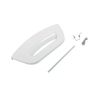 White Door Handle & Spring Hook Kit for Hotpoint Washing Machine J00301358