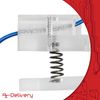 AZDelivery 3 x 4 Pin Programmer Electrical Tool I2C OLED Module Module Test Tool PCB Test Fixture 1 * 4P Gold-plated Probe Used to Test Module Board Upload Code