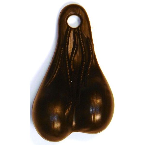 Truck Nuts 2 Inch Tall Black