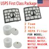 2sets Filter Kit for Shark NV650 NV651 NV652 NV752 Replace XHF650 XFF650