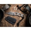Böker Plus Kazhan 2.24" D2 Fixed Blade with Kydex Sheath, Designed by Alexander Krava