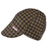 Comeaux Caps Reversible Welding Cap Black and Brown Houndstooth Size 7 1/2