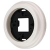 Surface-Mounted Porcelain Frame 1 Gang QR1 White