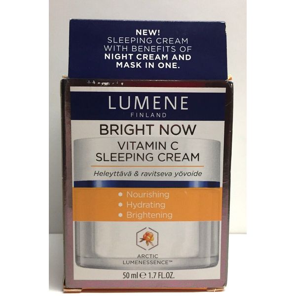 Lumene Bright Now Vitamin C Sleeping Cream-Discontinued