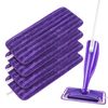 4 x Reusable Washable Swiffer WetJet Microfibre Replacement Wipes