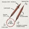 KnitPro Ginger Fixed Circular Needles 32" (80cm) | 10.00mm
