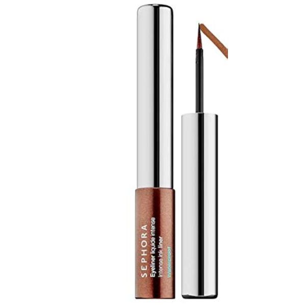 SEPHORA COLLECTION Intense Felt-Tip Liquid Waterproof Eyeliner 09 - Metallic Burnt Brown