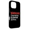 iPhone 16 Pro Funny Elevator Mechanic Elevator Fan Elevator Technician Case