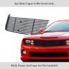 For 2010-2013 Chevy Camaro Short Main Upper Stainless Black Billet Grille Insert