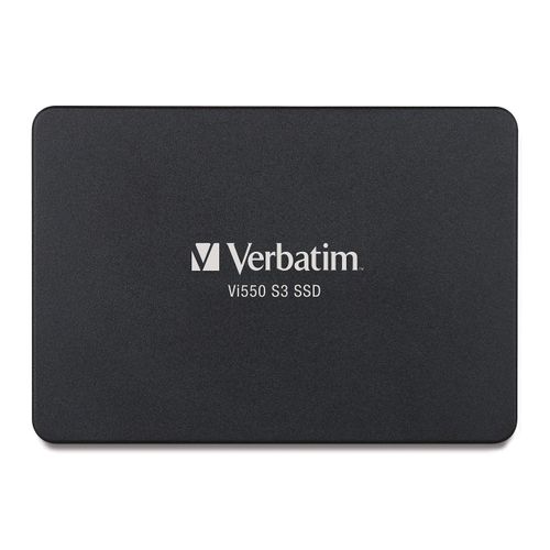Verbatim Vi550 S3 SSD 1TB Internal 2.5" SATA III SSD Drive with 3D NAND Technology, up to 550MB/s Read Speed, Ideal for PC and Notebook, Black