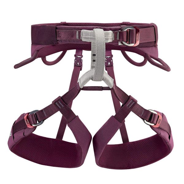 PETZL Luna Women's Harness - Adjustable Rock and Ice Climbing Harness for Single and Multi-Pitch Climbs - Violet - XS