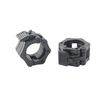 FitElite Olympic Barbell Collars (Set of 2) Quick Release Barbell Collars (Black)