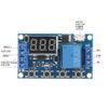 DC 5-30V LED Display Delay On/Off Relay Module Trigger Cycle Delay Timer Switch Supports Micro USB 5.0V Power Supply
