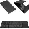 Slim Foldable Wireless Keyboard Compatible with Microsoft Surface Pro 11/10/9/8/7/7+/6/3/2/2017/X/RT Includes TOUCHPAD Mouse /48H Use/560 Days Standby/Portable/Compact/Tri-Fold/Rechargeable
