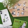 WORLD CRAFT MOKFS-004 Moomin Sparkly Clear Flake Seal, Snowflake