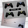 Olivia Samuel 20 x Gaming Party Invites from Ready to Write Invitations with envelopes.