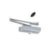 Door Closer with Parallel Stop N-31 Black P-182A