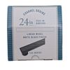 24" Matte Black Linear Channel Drain (Model 133-055T01) Tile-In Grating Drain