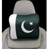 Pakistan Flag Headrest Neck Support Pillow with Memory Foam (2 Pack)