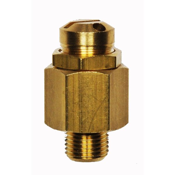 Sicherheitsventil-Mini, Überdruckventil einstellbar 3-7 bar, G1/8"