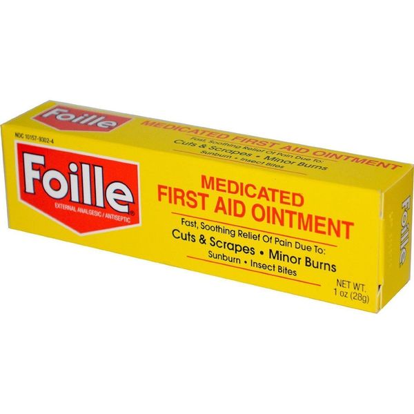 Foille Medicated First Aid Ointment 1 ounce: 3 packs