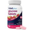 TRUEplus® Glucose Tablets, Raspberry Flavor - 50ct
