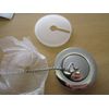 Replacement for Genuine Wickes Chrome Effect Basin Waste Assembly for Standard Basin