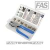 (1) Canvas Snap Kit with Clinching Tool, 72-Pack - Nickle Plated Brass Snaps