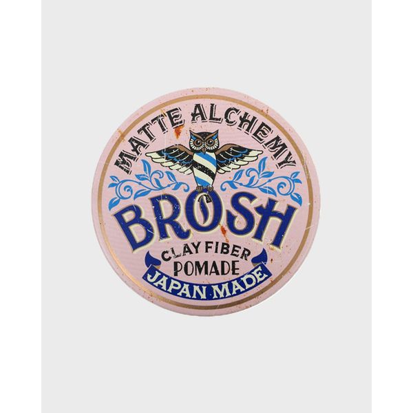 BROSH CLAY FIBER POMADE 120g Matte Medium Hold