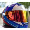 for LS2 Assault Rapid Stream Helmet Visor Replacement, For Ls2 FF320/328/353/800 Helmets Outer Full Face Visor Shield (Revo Deep Red)