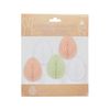 Amscan 9913405 - Easter Egg Shaped Paper Pastel Honeycombs Hanging Decorations - 5 Pack