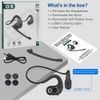Mpow Bluetooth Headset Open Ear Headphones with Removable Noise Cancelling Mic