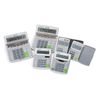 Q-Connect Silver Large 12-Digit Pocket Calculator KF01603