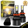 LED Headlight Kit Protekz High 9005 6000K Bulbs for 2016-2017 Chevrolet VOLT