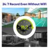 SANNCE Security Camera System Outdoor Wireless 2 Way Audio WIFI CCTV 5MP 8CH NVR