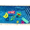 Intex 58859EU - Inflatable floating chair, Sit N Float, 60 x 39 inches, assorted colors