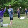 TOYSHARING Cornhole Bags Sets Regulation: American Flag Corn Hole Bean Game