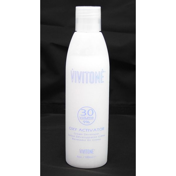 Vivitone Oxy Activator 30 Volume Cream Developer 6oz./180ml