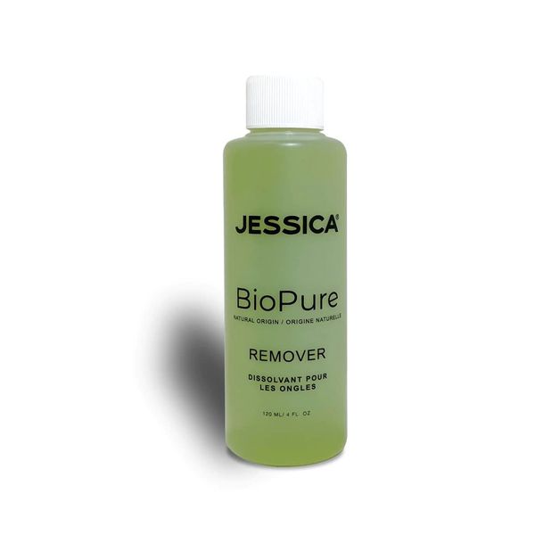 JESSICA | The BioPure Collection | Natural Origin Nail Polish Remover, 120ml | Gentle and Non-Drying