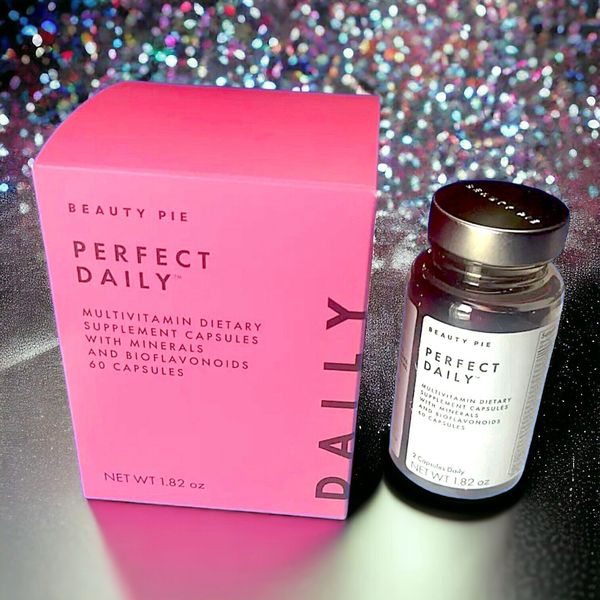 Beauty Pie's PERFECT DAILY MULTIVITAMIN CAPSULES WITH MINERALS & BIOFLAVONOIDS