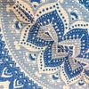Utobanh Boho Rustic Round Placemat for Dinning Table with Tassels, 20" Mandala Placemat Table Mat for Kitchen Table Tea Table