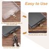 [uxcell] Pearl Crossbody Phone Lanyard with Tether Patch Phone Chain Strap Silver