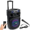Pyle PPHP128B Portable Bluetooth PA Speaker System - 800W 12” Outdoor Bluetooth