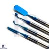 Dental Surgery Implant PRF Set of 4 Bone Preparing Elevators Lab Instruments CE