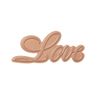 Spellbinders Glimmer Hot Foil Plate-Copperplate Script Love, Multi-Colour, 10.5 x 4.3 cm