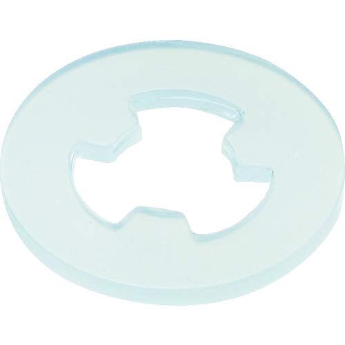 TRUSCO Nylon Machine Screw Set Washers for M3, 50 Pieces, BPA6-SW2.8X8X0.5