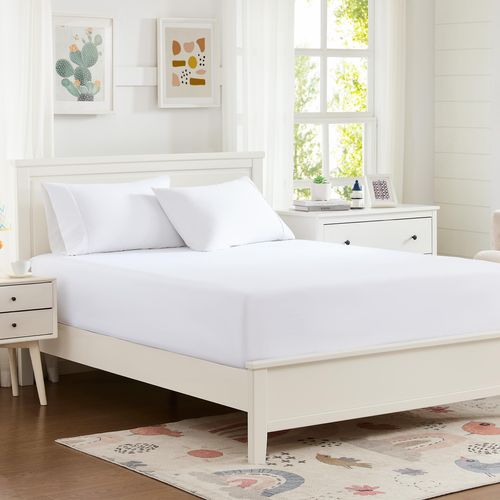 Hotella 100% Microfiber Ultra Soft 39"x80" Twin XL Fitted Sheet Only, Hotel Quality 14 inch Deep Pocket Bottom Sheet, Stay in Place Bedding Matress Protector, Machine Washable Non-Fade, White