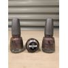 3-pack China Glaze Nail Lacquer Full Spectrum Glittery Lavender