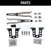 Universal Engine Overhaul Valve Spring Compressor Valve Seal Remover Install Repair Kit Tool Set